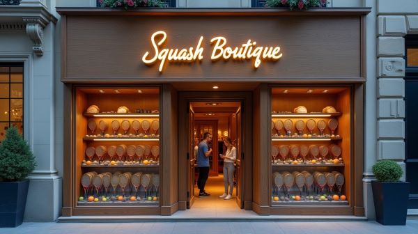 Découvrez la boutique de squash : vos essentiels pour jouer et progresser