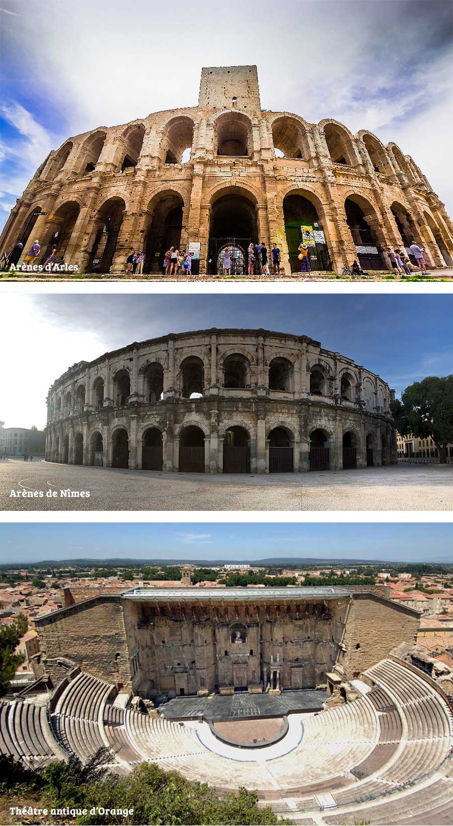 The Arenas of the big cities of the south
